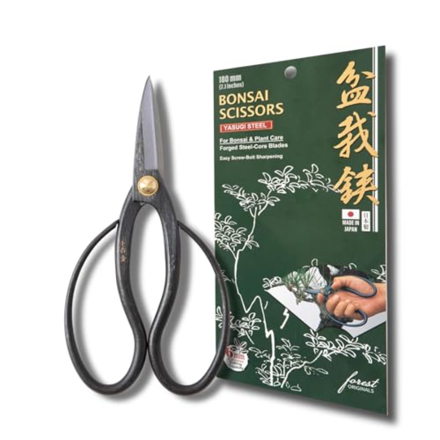 Gardening Tools Japan - SenkichiKin Bonsai Scissors 7in 180mm Made
