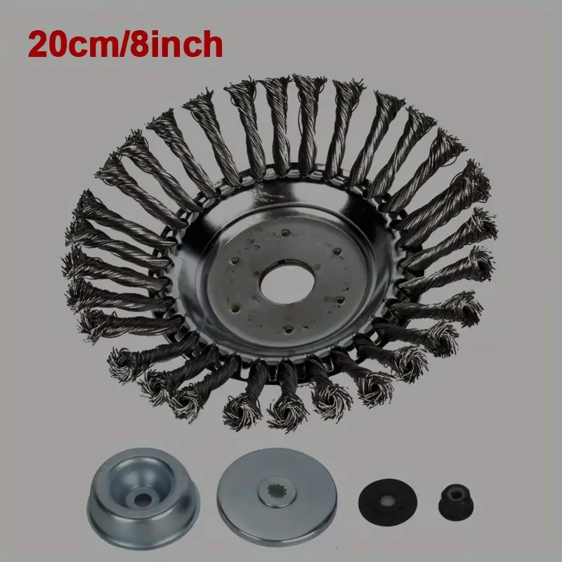 Gardening Tools Lawn Mower - 6/8 Inch Lawnmower Head Steel Wheel