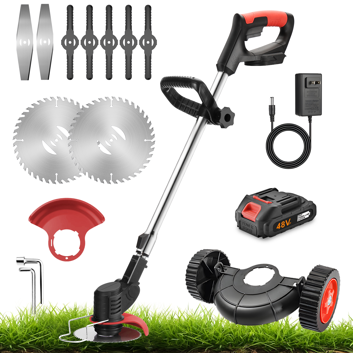 Lithium Electric Grass Trimmer - Gardening Tools Lawn Mower avis et prix