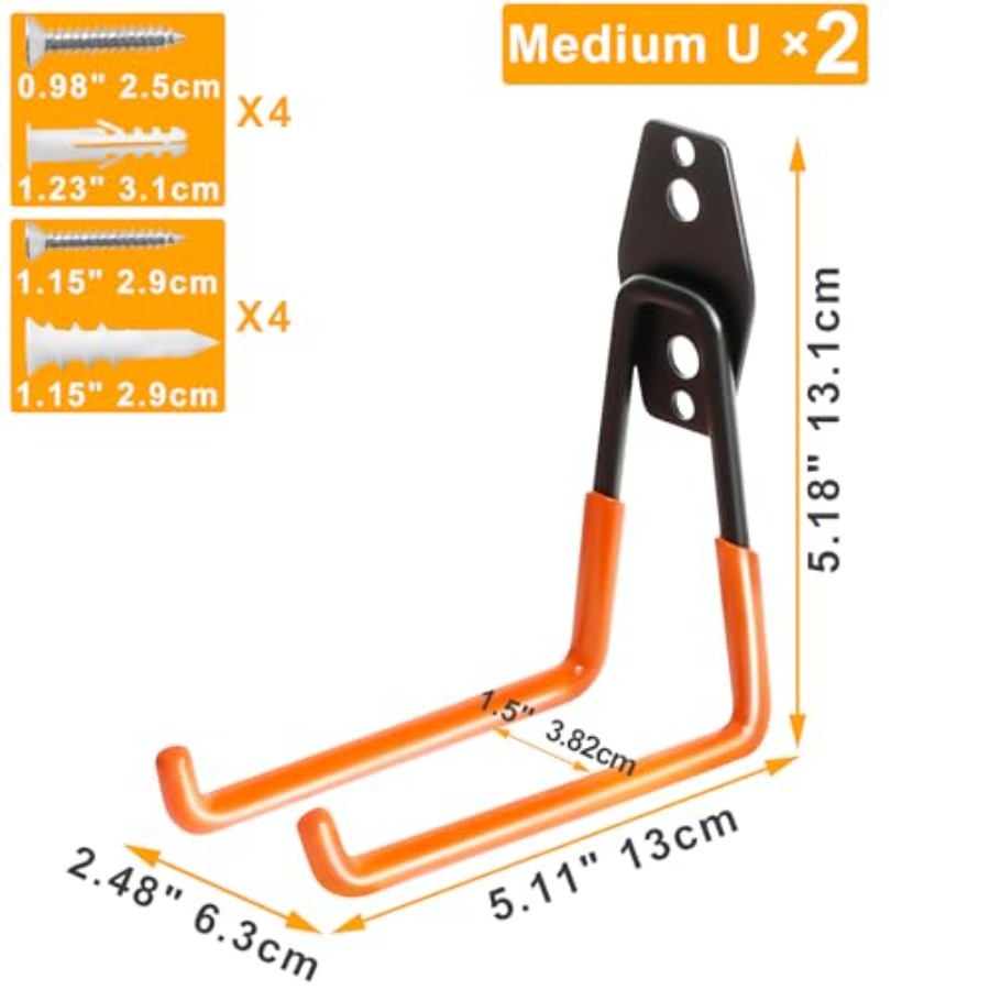 Heavy Duty Wall Hook for Tool/ - Gardening Tools Water avis et prix