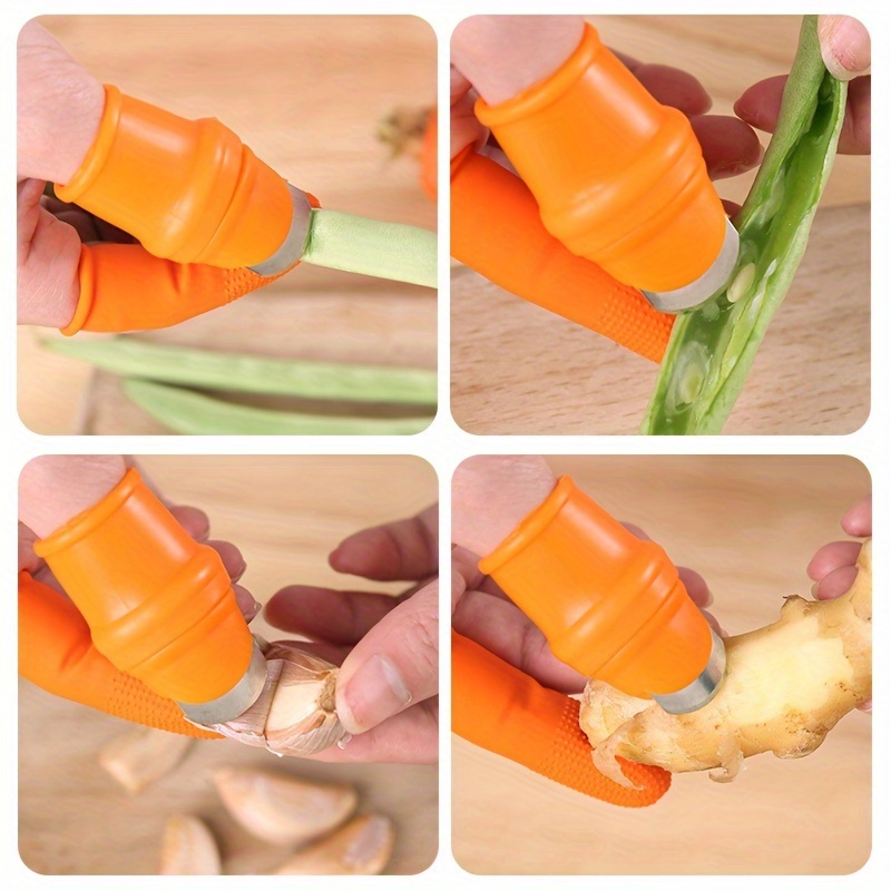 6pcs Garden Silicone Thumb Kni - Harvest Knife Garden avis et prix