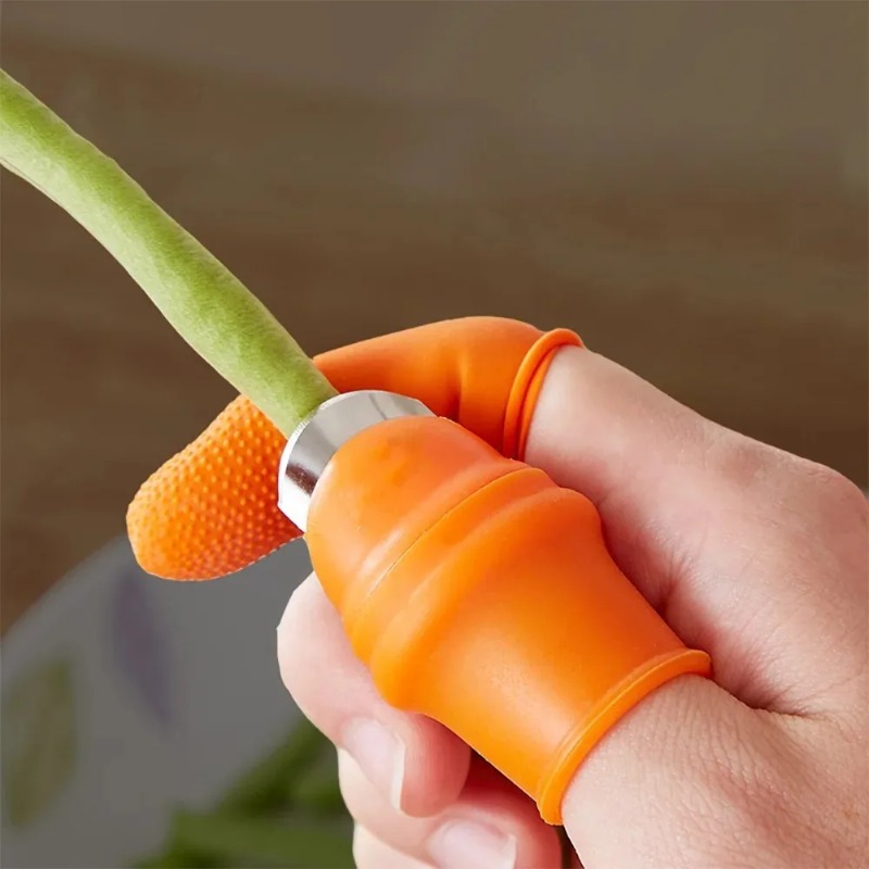 6pcs Finger Protector Silicone - Harvest Knife Garden avis et prix