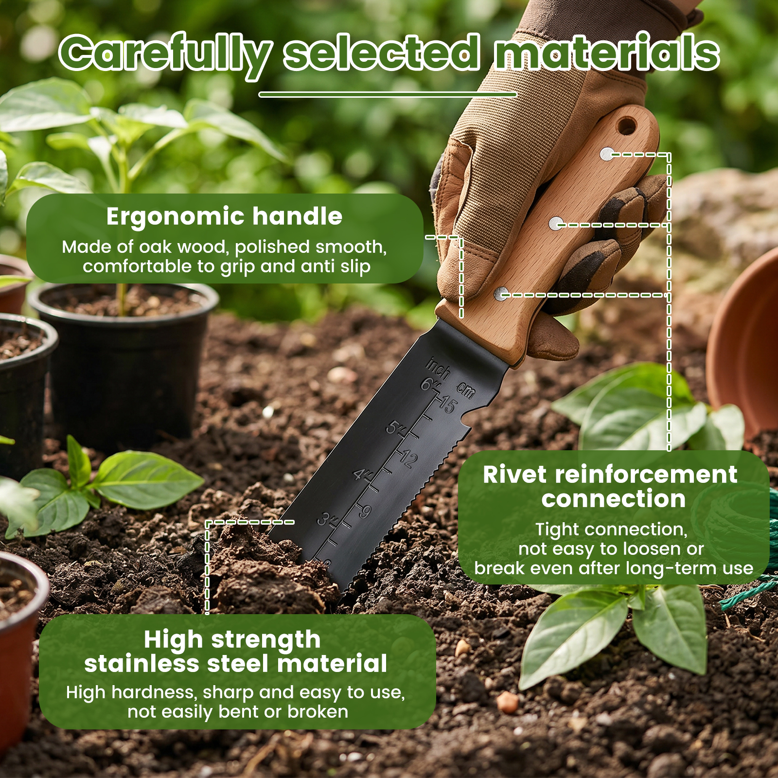 Garden Hori Hori Knife Stainle - Harvest Knife Garden avis et prix