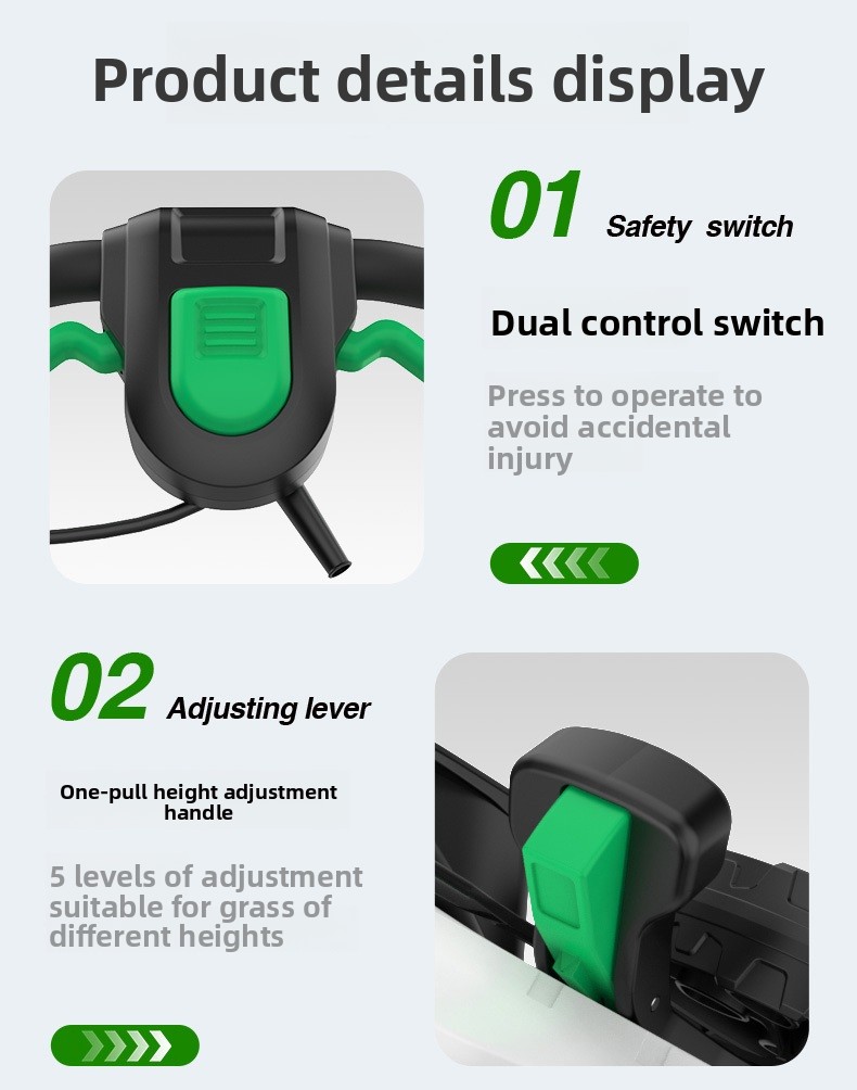 Electric Lawn Mowers Cordless  - Gardening Tools Lawn Mower avis et prix