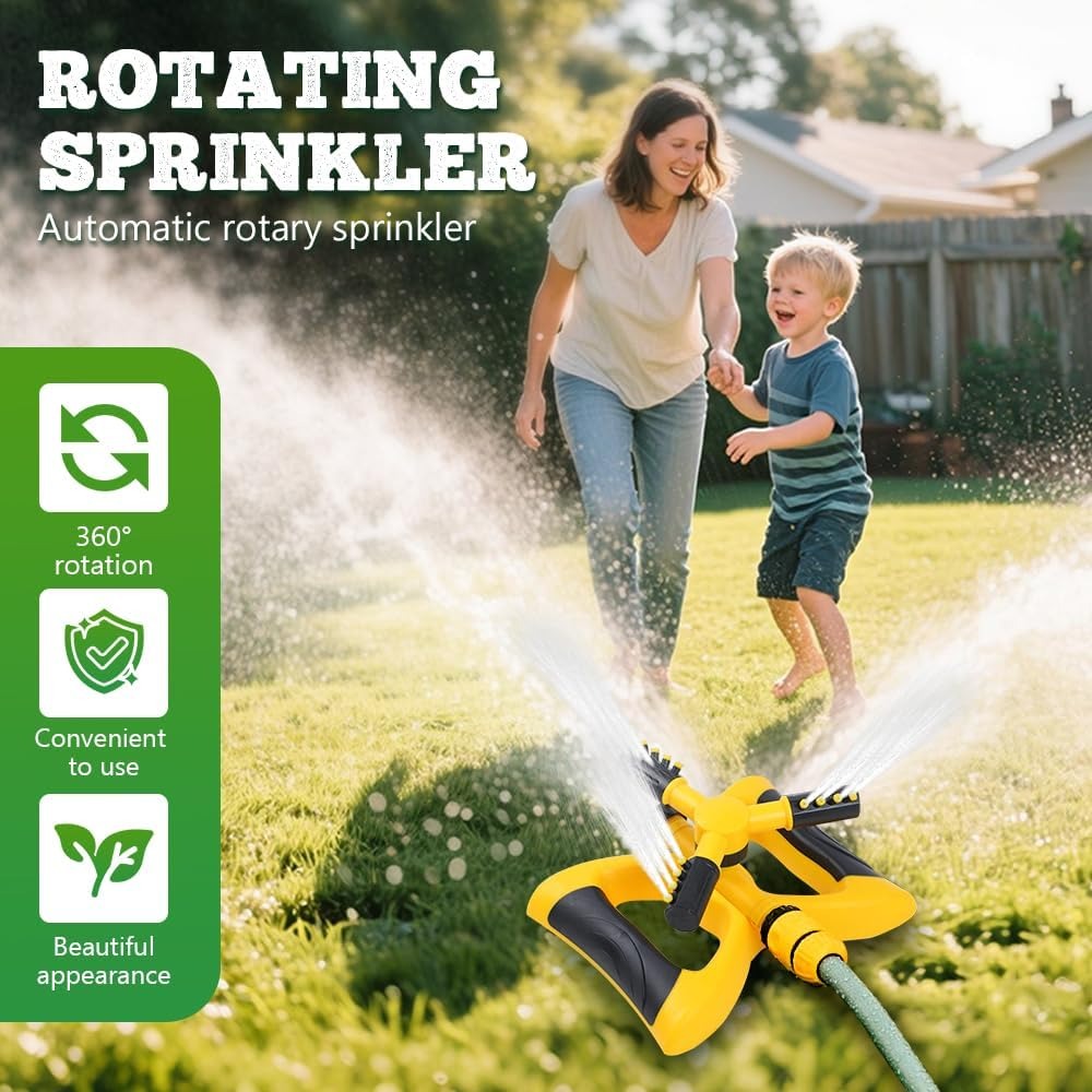 360-Degree Automatic Rotating  - Gardening Tools Water avis et prix