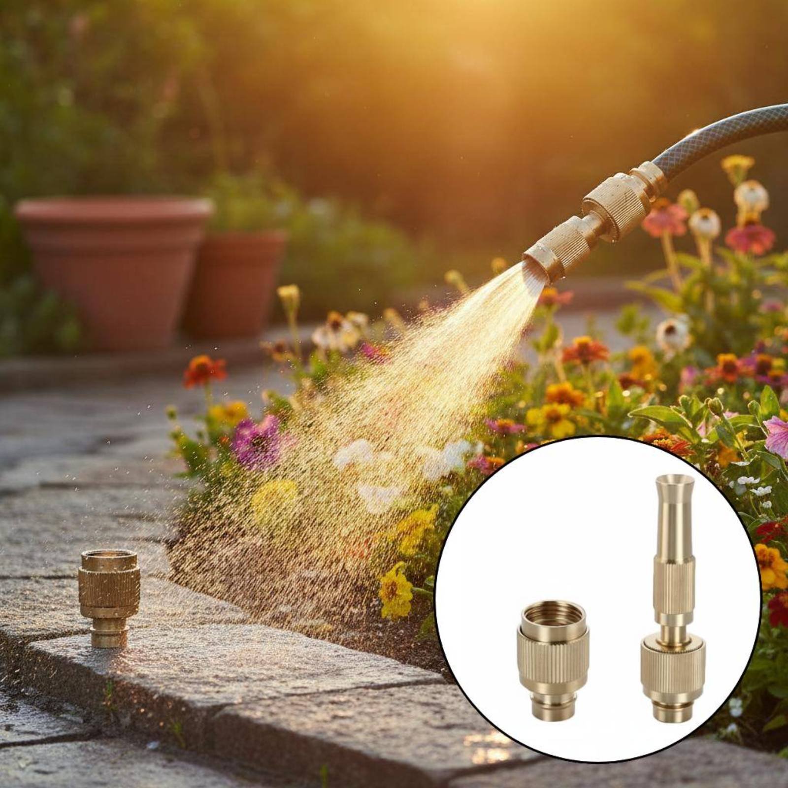Brass Water Universal Connecto - Gardening Tools Water avis et prix