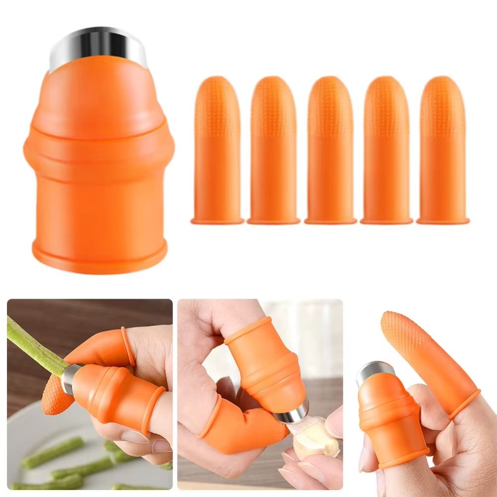 6Pcs/Set Silicone Thumb Knife  - Harvest Knife Garden avis et prix