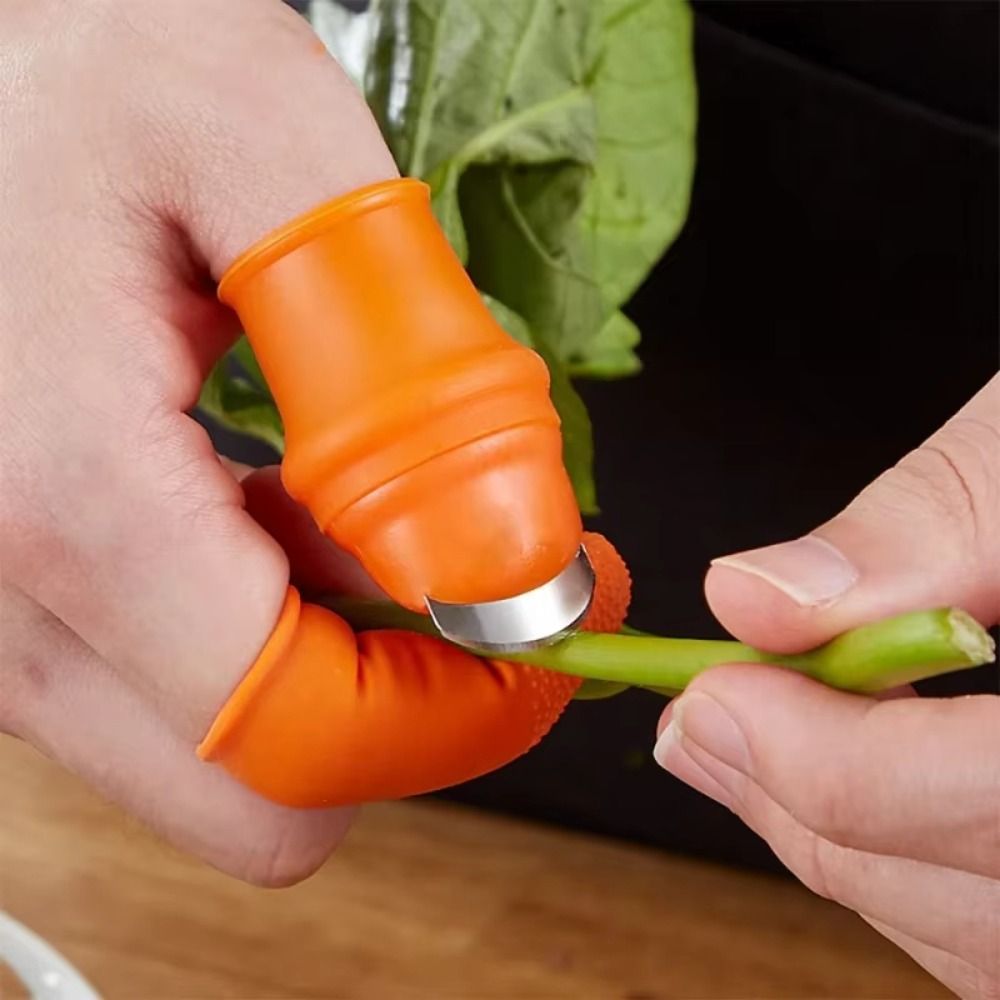 6Pcs/Set Silicone Thumb Knife  - Harvest Knife Garden avis et prix