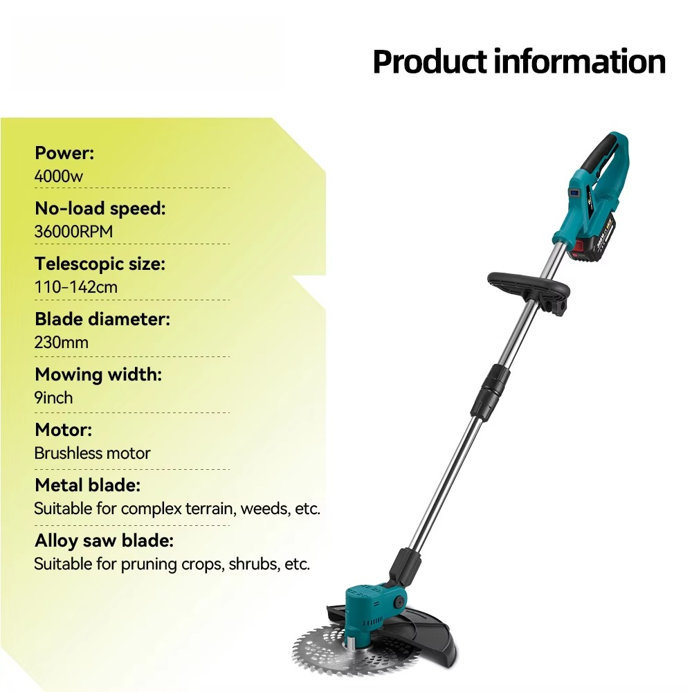 4000W Electric Lawn Mower for  - Gardening Tools Lawn Mower avis et prix
