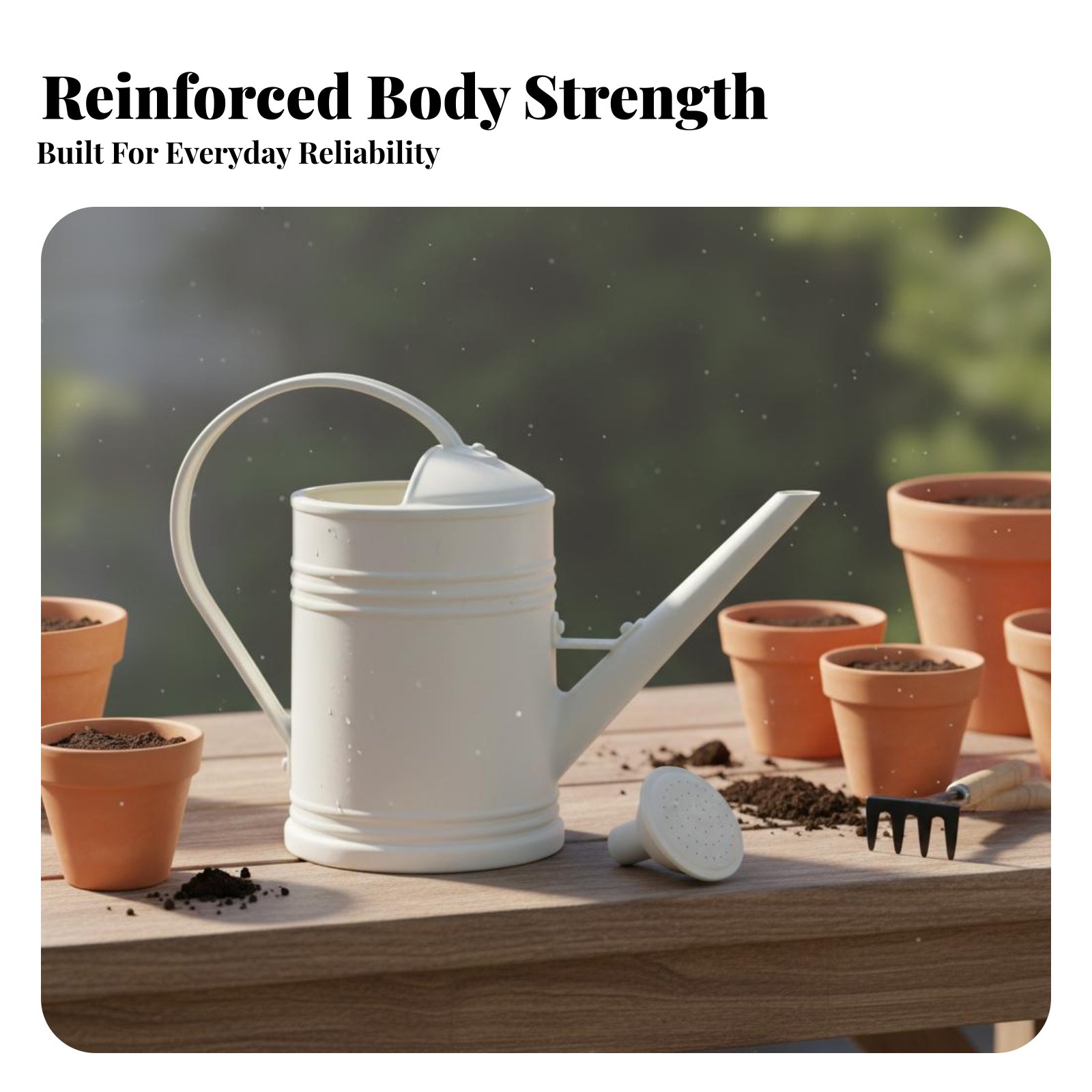 Watering Can with Long Spout P - Gardening Tools Water avis et prix