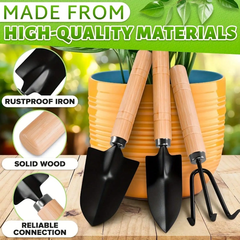 3PC/1Set Mini Gardening Tools  - Gardening Tools Equipment avis et prix