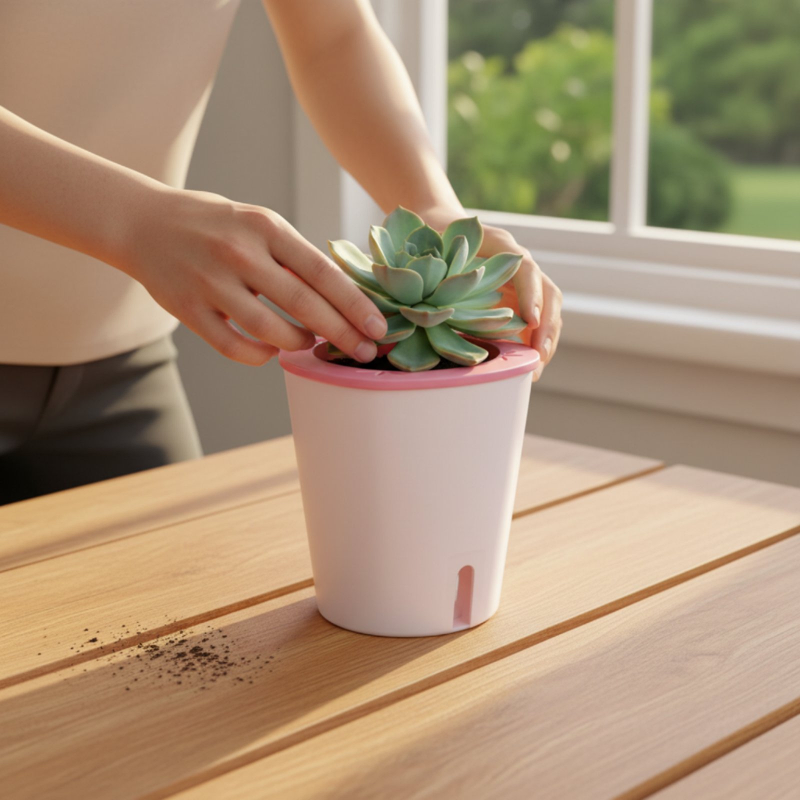 Self Watering Planter Large Si - Gardening Tools In avis et prix