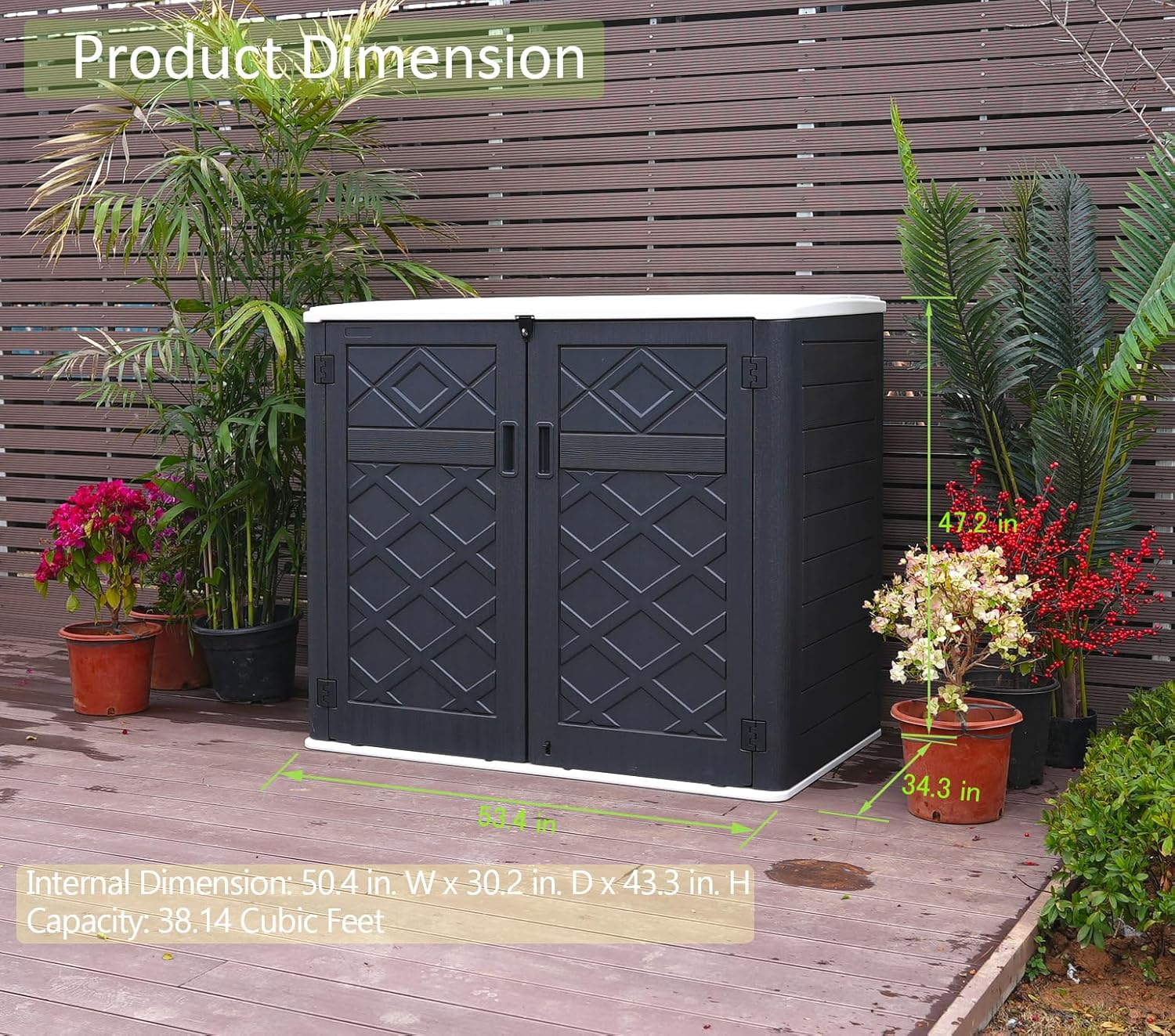 Weather-Resistant Horizontal O - Gardening Tools In avis et prix