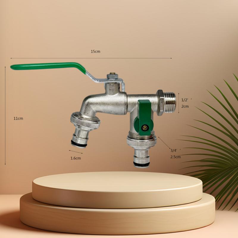 1Pcs Zinc Alloy Water Faucet 1 - Gardening Tools Water avis et prix
